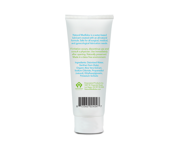 natural medilube 4oz tube